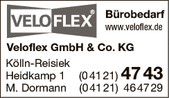 Anzeige VELOFLEX Carsten Thormählen GmbH & Co. KG