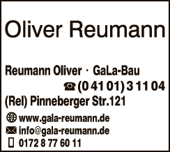 Anzeige Reumann Oliver Garten- u. Landschaftsbau