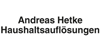 Kundenlogo von Hetke Andreas Haushaltsauflösungen
