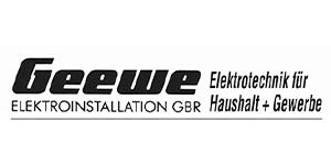 Kundenlogo von Geewe Elektroinstallation GbR Kundenlogo von Geewe Elektroinstallation GbR