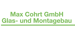 Kundenlogo von Max Cohrt GmbH Glas- und Montagebau