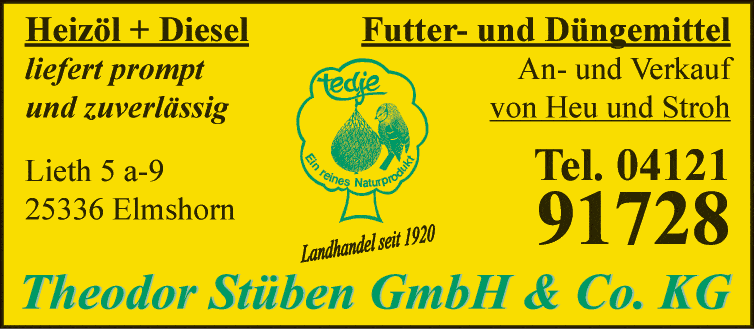 Anzeige Theodor Stüben GmbH & Co. KG