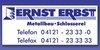 Kundenlogo von Ernst Erbst GmbH Bauschlosserei, Metallbau