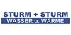 Kundenlogo von Sturm + Sturm GbR Wasserbauwesen