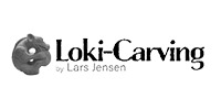 Loki Carving by Lars Jensen in Selk - Logo