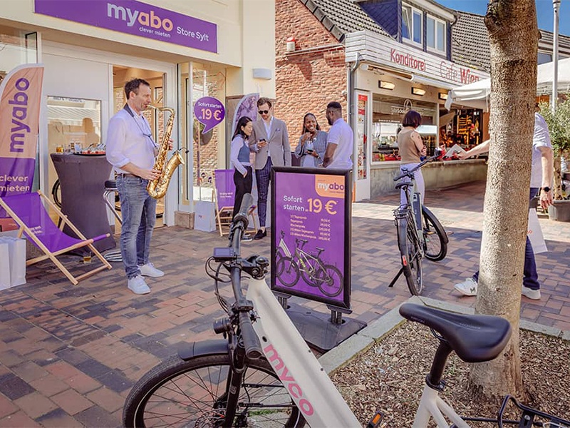 myabo E-Bike Fahrradverleih Sylt aus Sylt