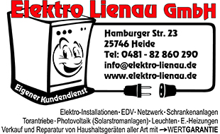 Elektro Lienau GmbH in Heide in Holstein - Logo
