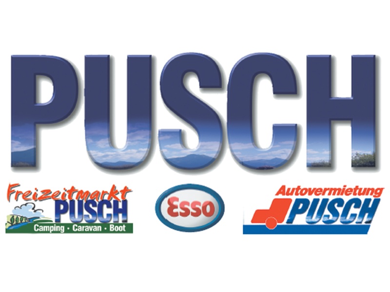 Pusch GmbH & Co. KG - Esso, Autovermietung & Freizeitmarkt in Heide in Holstein - Logo