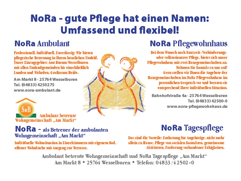 Nora Ambulant aus Wesselburen Nora Ambulant aus Wesselburen