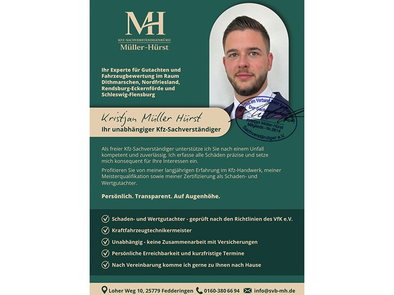 Kfz-Sachverständigenbüro aus Fedderingen