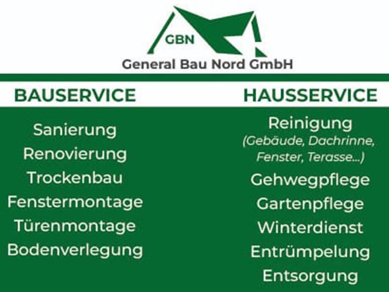 General Bau Nord GmbH aus Eddelak General Bau Nord GmbH aus Eddelak