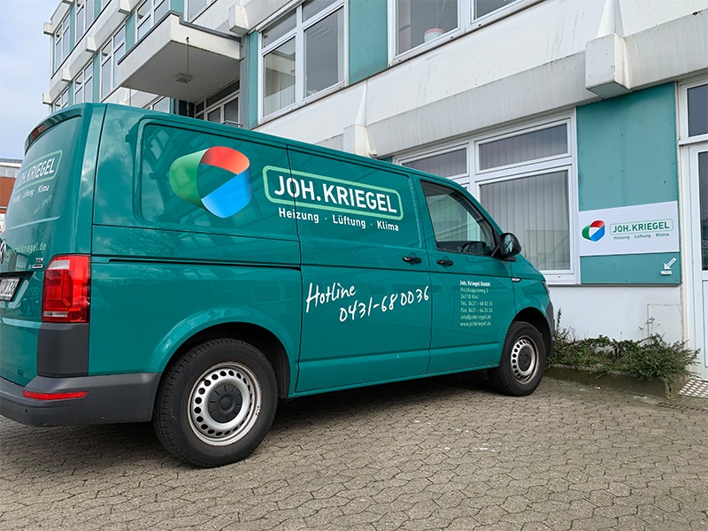 Kriegel Joh. Heizung- und Lüftungsbau in Kiel - Logo