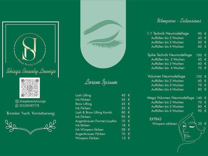 Shaqa Beauty Lounge aus Kiel Shaqa Beauty Lounge aus Kiel