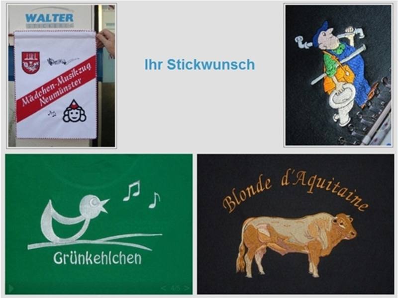 Stickerei Walter GmbH & Co. KG in Neumünster - Logo