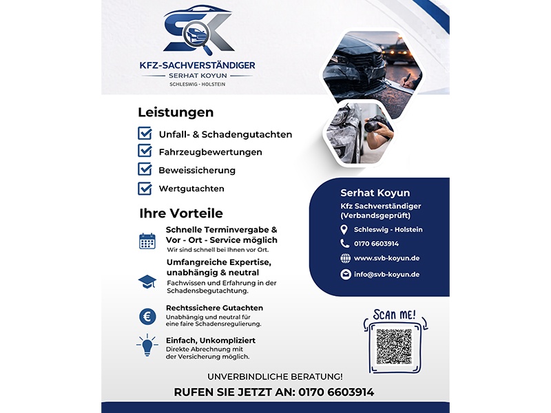 Sachverständigenbüro Koyun aus Rendsburg