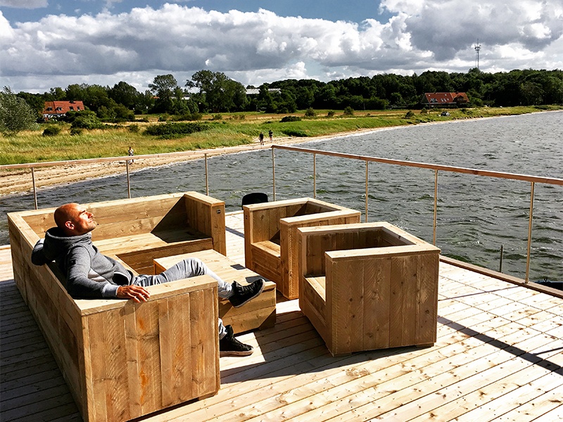 Meeresblick Hausboote Jenny/Theierl aus Wangels Meeresblick Hausboote Jenny/Theierl aus Wangels
