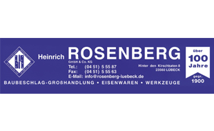 Rosenberg Heinrich GmbH & Co. KG in Lübeck - Logo