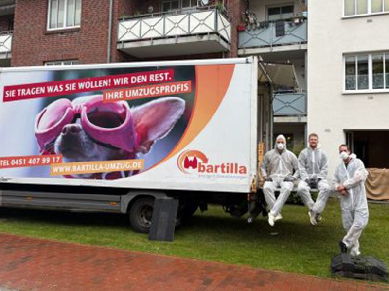 bartilla & bartilla Umzug und aus Lübeck