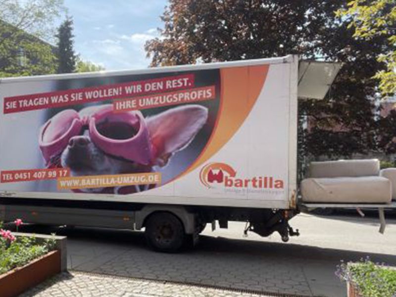 bartilla & bartilla Umzug und aus Lübeck