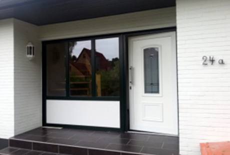Haustür nachher - UTU Glaserei und Fensterbau Haustür nachher - UTU Glaserei und Fensterbau