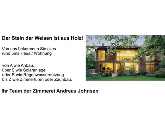 A. Johnsen Zimmerei & Hausbau GmbH & Co. KG in Grande - Logo