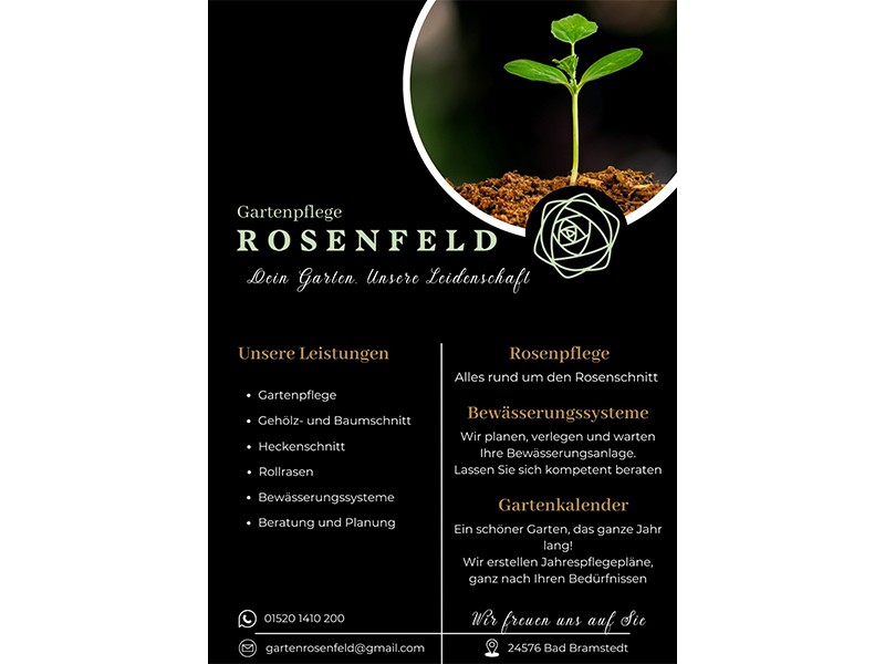 Gartenpflege Rosenfeld aus Bad Bramstedt
