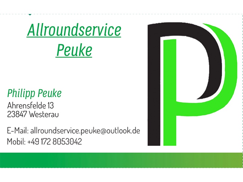 Allroundservice Peuke in Westerau - Logo