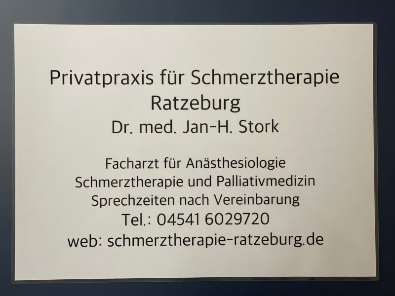 Dr. Jan-H. Stork Praxis für aus Ratzeburg Dr. Jan-H. Stork Praxis für aus Ratzeburg