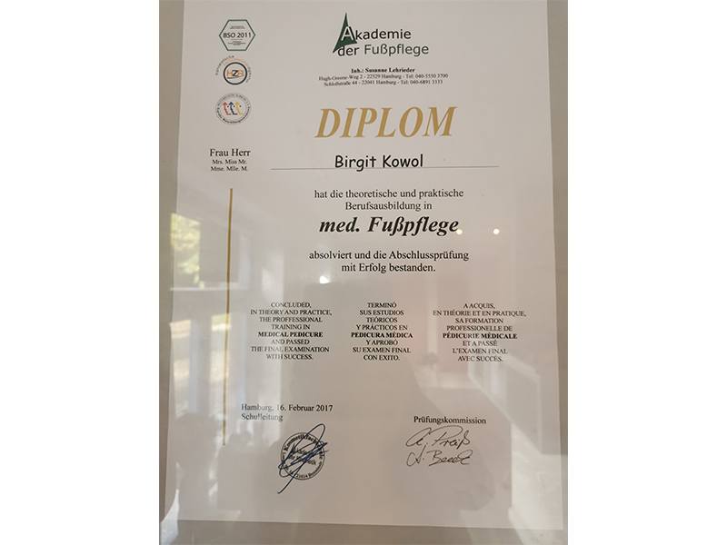 Fußpflege Sorglos-Barfuß aus Ratzeburg