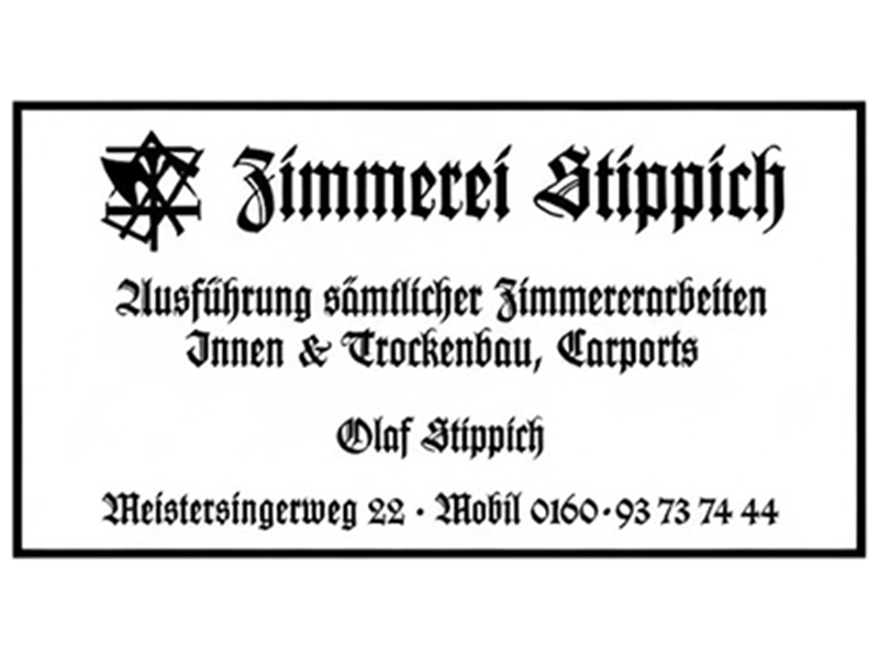Zimmerei Stippich - Olaf Stippich aus Mölln