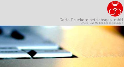 CaHo Druckereibetriebsges. mbH in Hamburg - Logo
