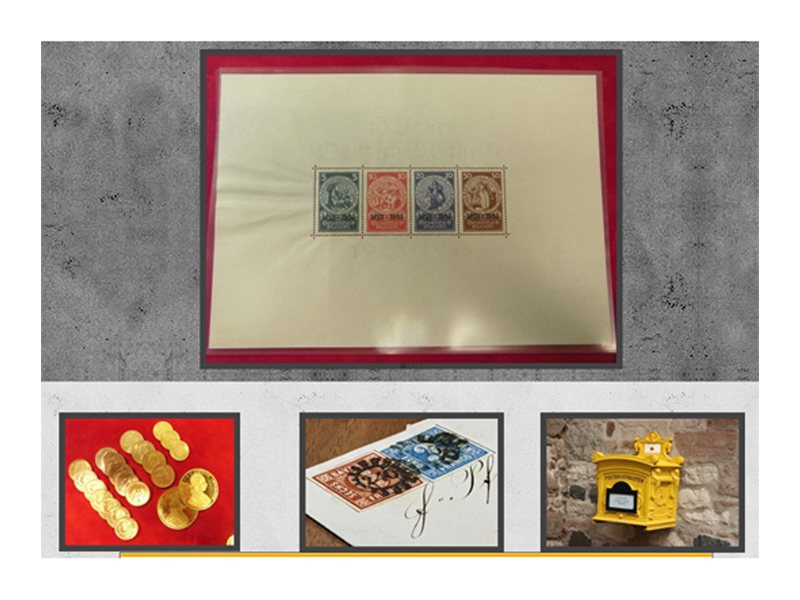 Briefmarken Finger aus Elmshorn Briefmarken Finger aus Elmshorn