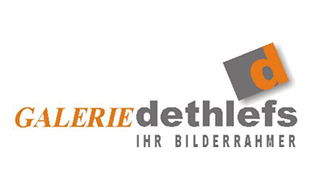 Galerie dethlefs Bilderrahmenatelier in Elmshorn - Logo