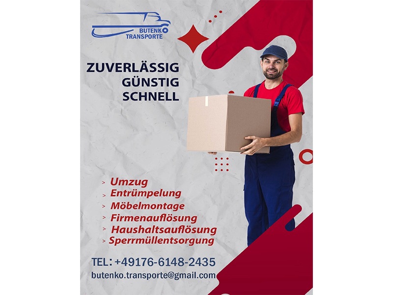 Butenko Transporte Yevhenii Butenko aus Uetersen Butenko Transporte Yevhenii Butenko aus Uetersen
