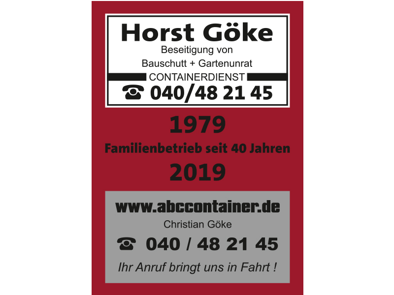 Abfall Bauschutt Container aus Hamburg Abfall Bauschutt Container aus Hamburg