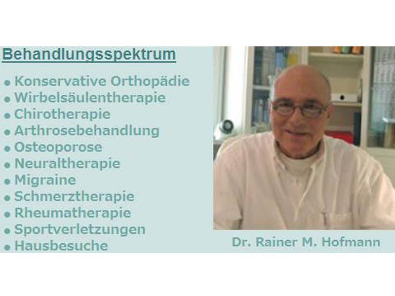 Dr. med. Rainer M. Hofmann aus Hamburg