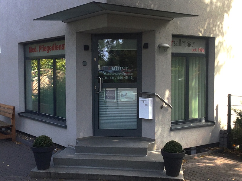rainer med. Pflegedienst seit 1990 in Hamburg - Logo