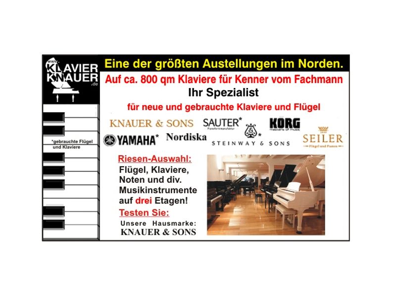Klavier Knauer in Hamburg