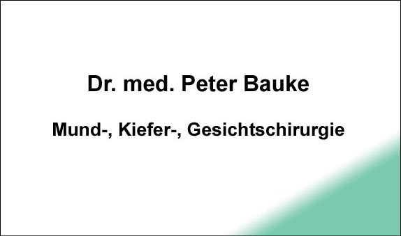 Dr. med. Peter Bauke aus Hamburg