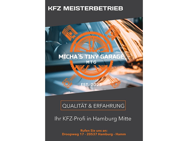 Michas tiny garage - MTG - KFZ Meisterbetrieb