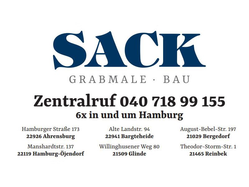Grabmale Heinrich Sack e.K. aus Glinde