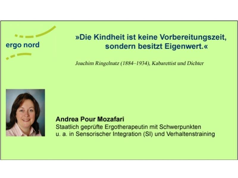 Ergo Nord Ergotherapie Andrea Pour Mozafari in Hamburg - Logo
