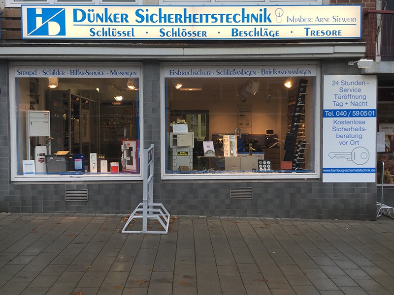 Dünker Sicherheitstechnik Inh. Arne Siewert Einbruchschutz in Hamburg - Logo