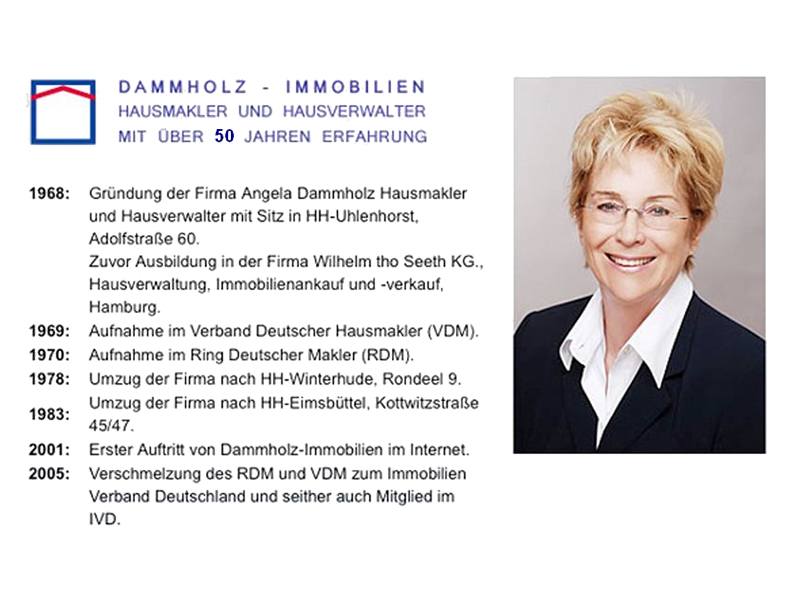 Dammholz Angela Maklerin, Hausverwaltung in Hamburg - Logo