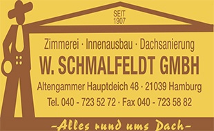 Schmalfeldt Wilhelm GmbH Zimmerei in Hamburg - Logo