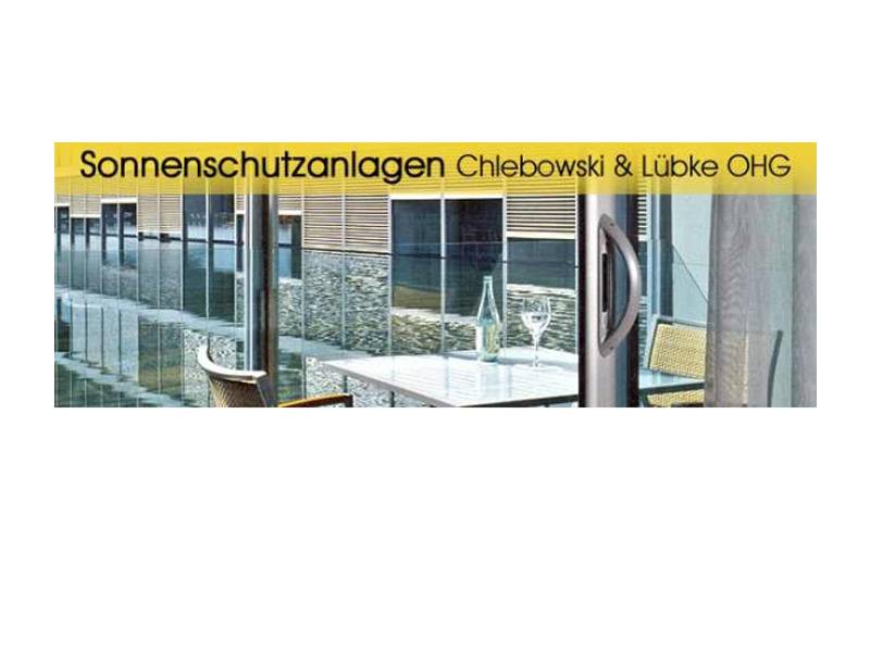 Fachhandel für Sonnenschutztechnik und Zubehör Chlebowski & Lübke Inh. André Krause e.K. Sonnenschutztechnik in Hamburg - Logo
