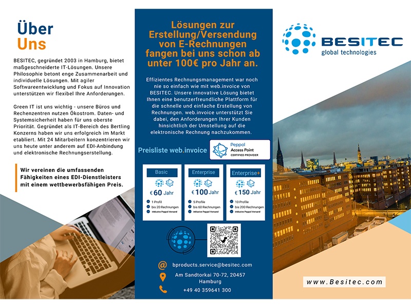 BESITEC Bertling EDI Service & IT GmbH aus Hamburg BESITEC Bertling EDI Service & IT GmbH aus Hamburg