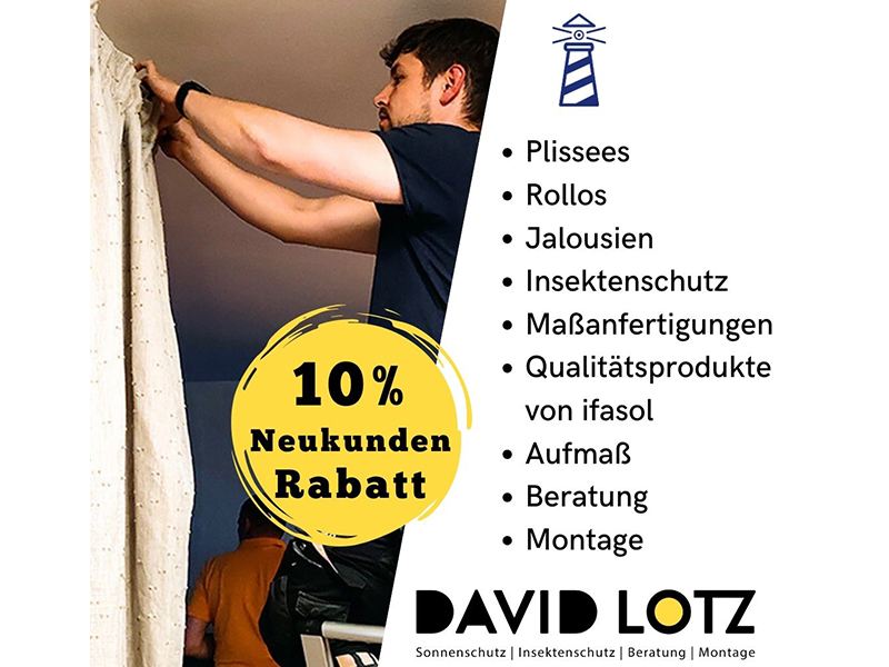 David Lotz Sicht- und Sonnenschutz aus Hamburg David Lotz Sicht- und Sonnenschutz aus Hamburg