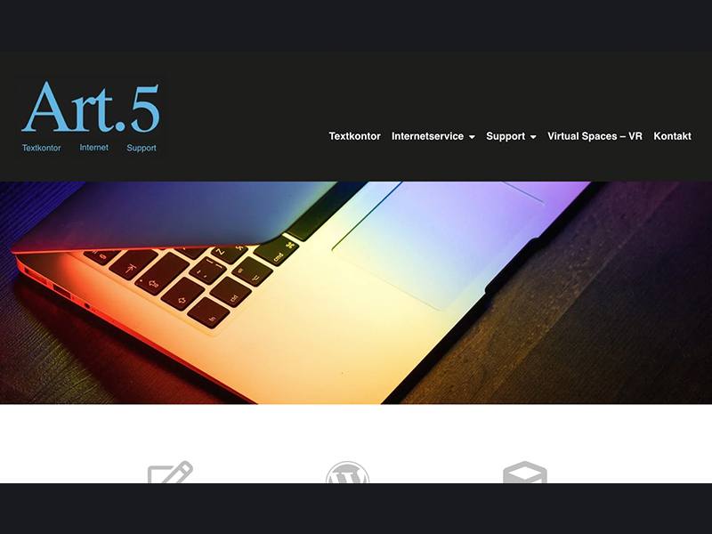 Art.5 Textkontor Internet Support in Hamburg - Logo