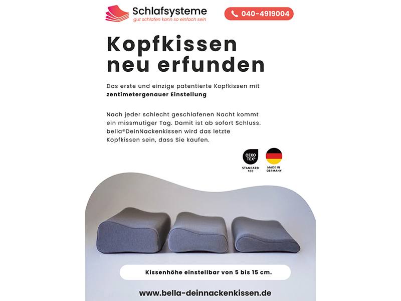 bella®DeinNackenkissen by LAMETTA aus Hamburg bella®DeinNackenkissen by LAMETTA aus Hamburg